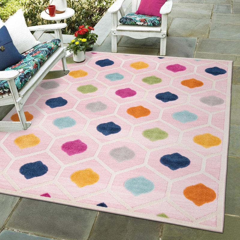 Noord Aruba Indoor/Outdoor Rug, Rectangle 6' x 9'