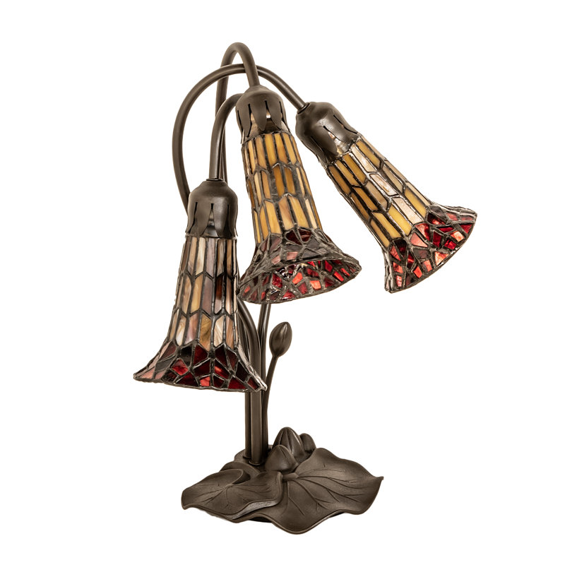 Anestis Table Lamp, Red/Yellow