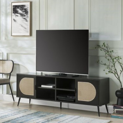 Colson Black Finish TV Stand