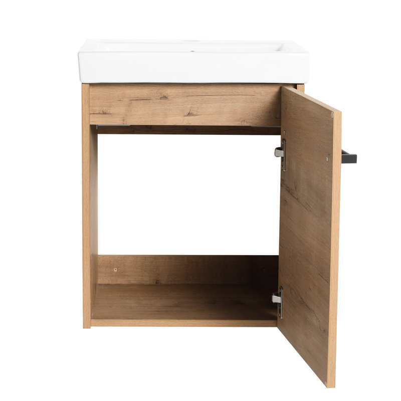Meuble-lavabo flottant 18 po Modern