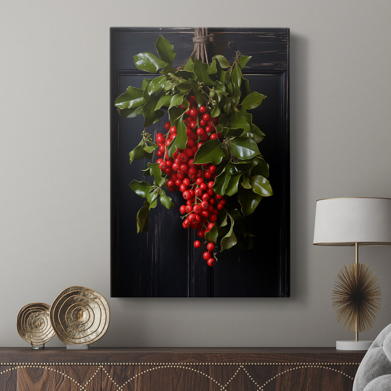 Art des Fêtes de Noël DCLXVI - galerie sur mesure Cavas, H 27 po x l 18 po