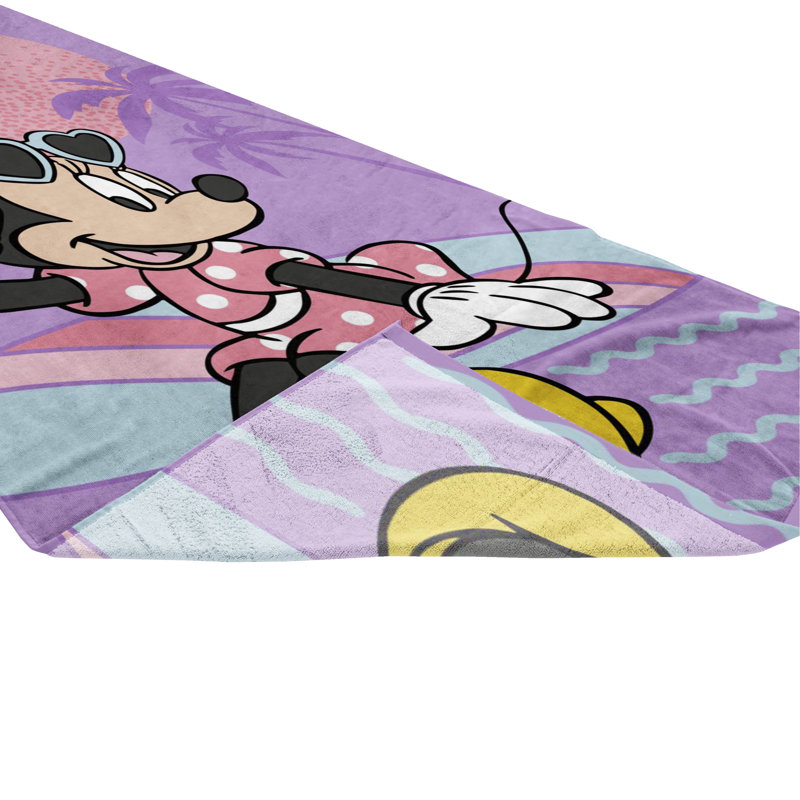 Disney Minnie Mouse Lovely Little Lady 100% Cotton Beach Towel
