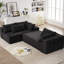 Canapé modulaire en tissu d'ameublement Chenille-121094142