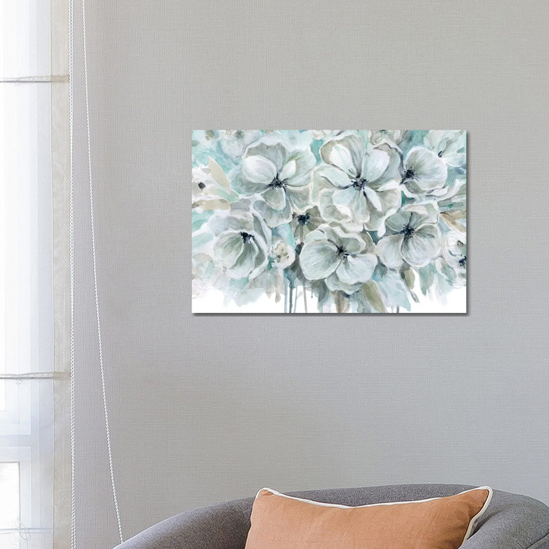 Teal Harmony I 1 Piece Painting on Canvas, 66.04 cm H x 45.72 cm W x 1.91 cm D, Wrapped Canvas