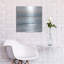 Art mural en métal luxueux «Shimmering Southern Shores 3» par Ethan Harper, 24 po x 24 po-15664376