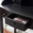 Modern Paignt Writing Desk with Storage Hutch – Solid Wood Frame, Shelves & Cubbies for Home, Office-771068804