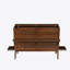 Lit escamotable avec port USB et tablettes amovibles de chaque côté, lit escamotable en pin massif pour bureau personnel, chambre d'amis-108780395-108780392