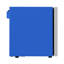 Verre à vapeur Pi. Réfrigérateur compact à porte en verre, capacité de 50 canettes, bleu-124875796