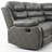 3 Piece Faux Leather Reclining Sectional with LED Lighting, Bluetooth Speaker & Charging Console-116986311