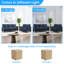 Ensemble de canapé en chenille de style Mid-Century 2 pièces, bleu marine-1575775739