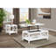 Table de bout blanche Slater
