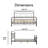 Elle Decor Renaud Parisian Metal Bed-37990474