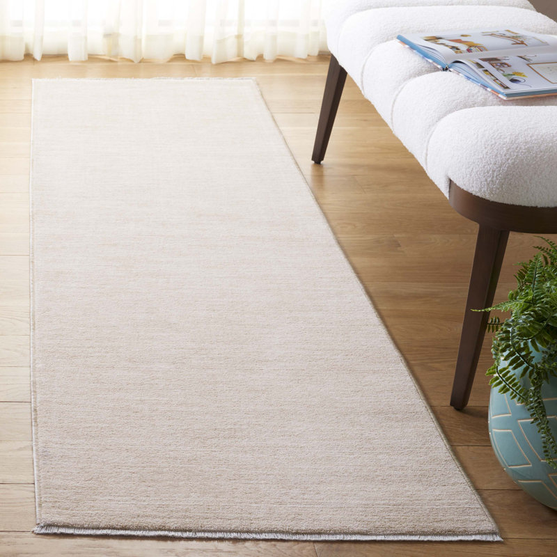 Tapis de couleur unie Sprowston Performance, Tapis de couloir 2 pi 2 po x 8 pi