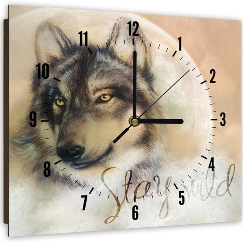 Analoge Wanduhr Wolf 2 Geräuschlos