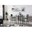 Desousa Upholstered Counter Stool with Metal Frame-398841764