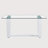 Rectangular Glass Top Dining Table-1952296495