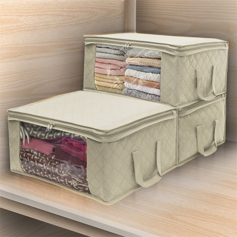 Rebrilliant Fabric Storage Bag, Apricot