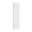 Blanc, grand chariot de rangement mince, chariot de cuisine roulant, armoire de rangement étroite avec poignée et roulettes, support à épices en bois à côté du réfrigérateur, tablette de garde-manger pour la cuisine, petits espaces