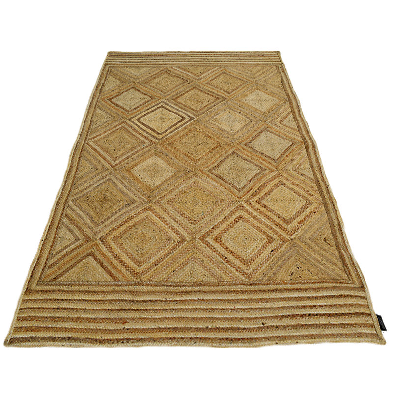 Geometric Hand Woven 160cm X 230cm Area Rug