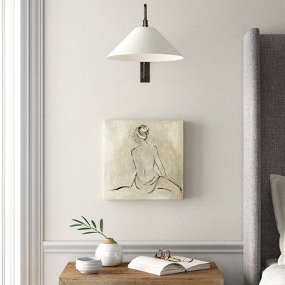 « salle de bain ii, reproduction »-impression sur toile tendue