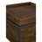 Square Accent End Table Removable Tray