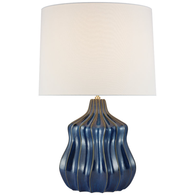 Ebb Table Lamp, Mixed Blue Brown