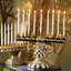 Courtly Check® Ceramic Menorah