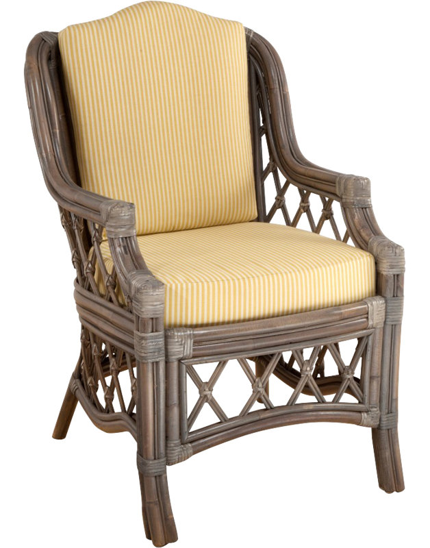 Chaise avec accoudoirs Stowers, Cacao Grasmere