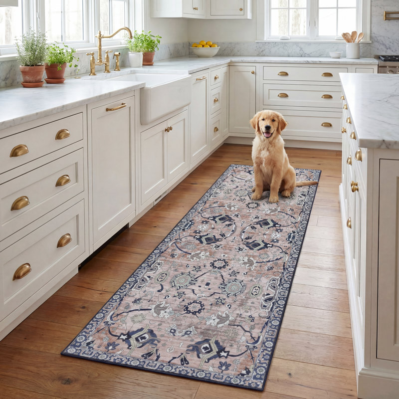 Danna Tucson Performance Machine Washable Oriental Rug, Runner 2'6" x 8'