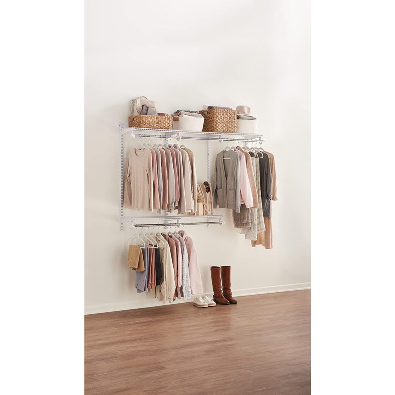 Configurations Custom Closet Kit, 3-6 Ft. Adjustable ...