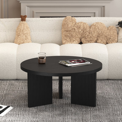 Mid-Century Modern Round Coffee Table
