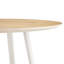 Table de salle à manger moderne et minimaliste circulaire pour les espaces polyvalents, parfaite pour les restaurants, les salons et les salles de conférence.-1150932759
