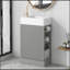 Petit meuble-lavabo 18,6 po avec tablette à deux niveaux pour lavabo-1759540931