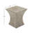 Okehampt Mother of Pearl Shell Handmade Hourglass Shaped Side End Accent Table