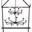 76" Square Kitzi Tapered Pendant