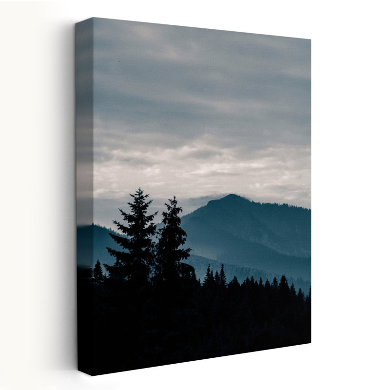 Blue Mountains VII - Photographie de paysages contemporains, art montagnard, H 24 po x l 16 po