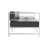 Delano 96'' Wide Powder Coated Aluminum Patio Sofa with Sunbrella® Cushions-307893766-307893883