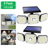 1.8-Watt LED Solar Power Flood Light with Motion Sensor