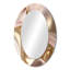 Subtil sophistication en rose exquis et or VI - miroir à encre liquide, miroir mural décoratif moderne, impression d'art en métal-121499448-121499449