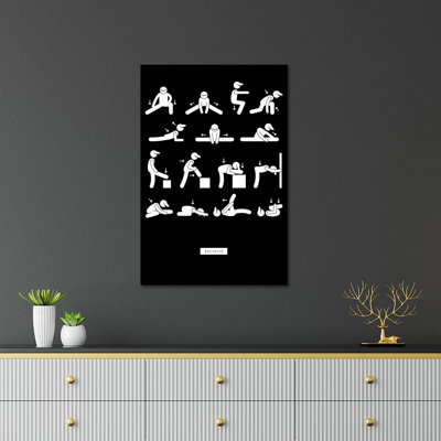 Workout Print On Acrylic Glass