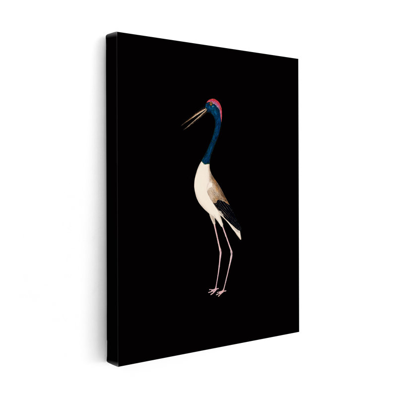 Grue n ° 1, Unframed, Canvas, 18"H x 24"W