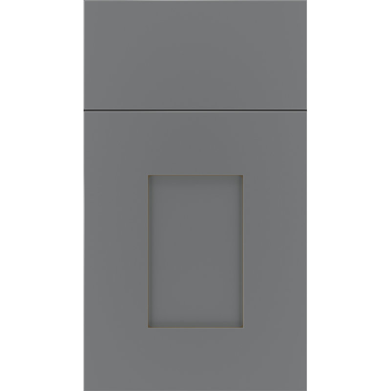 Échantillon de porte de coleridge à accès complet Dwelling, Cloudburst avec glacis fumée, Bois manufacturé (MDF)