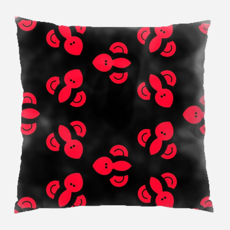 Housse de coussin carré et insert Butterfly, Intérieur