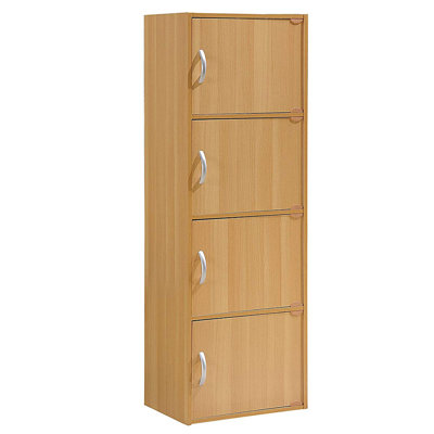 15.91'' Wide 4 - Shelf Storage Cabinet