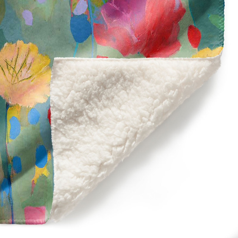 Couverture sherpa doux , 51 po x 60 po
