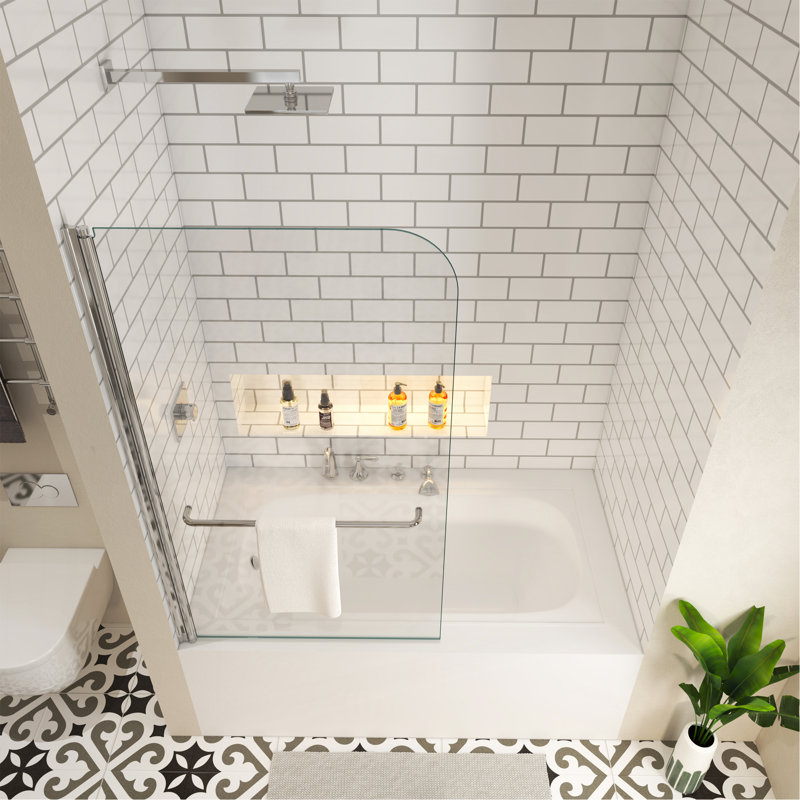 Bath Tub Pivot Shower Screen