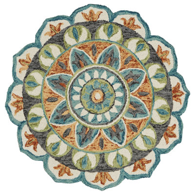 Tapis oriental en laine touffeté à la main Arla