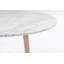 Table basse 31 "en marbre de Carrare italien avec pieds en chêne Andrea-996174184
