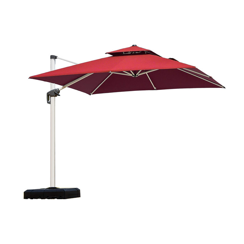 Kolby 3.3m Square Parasol (Must Purchase Base Separately), Terra