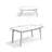 Draper 66"W Solid Wood Mid-Century Modern Rectangle Dining Table, Seats 6-565260233